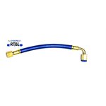 7" BLUE HOSE FROM SMALL DRYER TANK